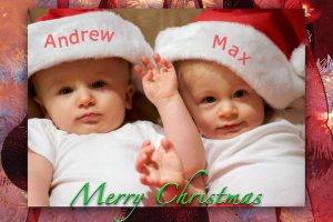 Merry Christmas – From the Tomchak Twins
