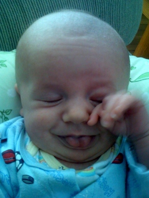 Candid of Andrew. Brenda sent me this and other fine photos…